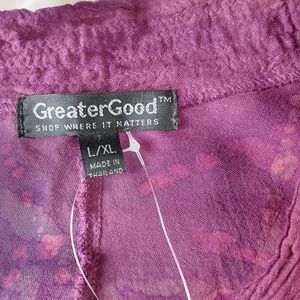 Tunic/dress  Greater Good brand.  XL  Hot pink